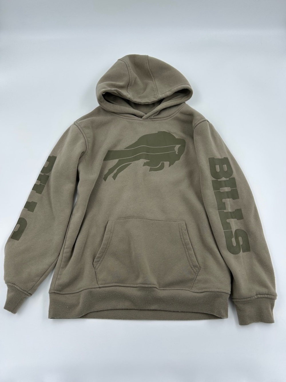 Bills Olive Green Graphic Hoodie